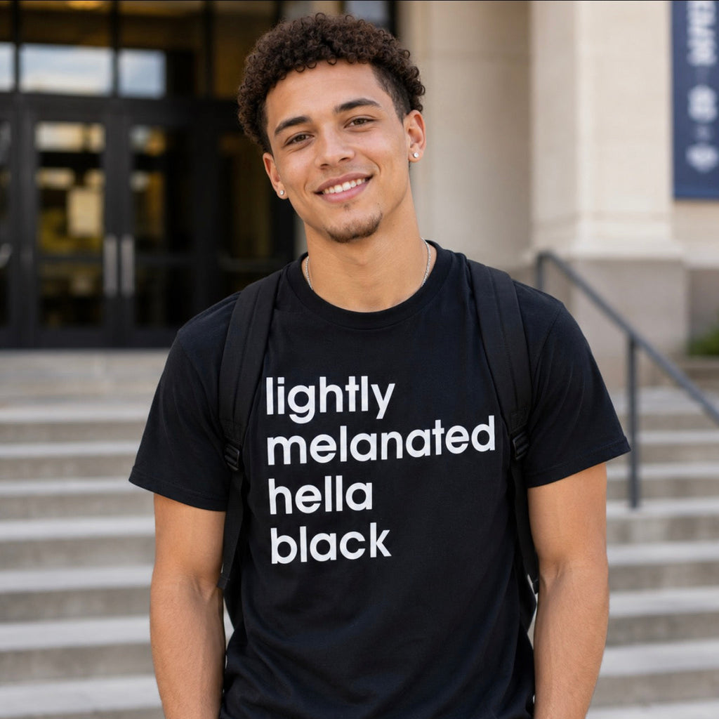 Lightly Melinated HELLA Black