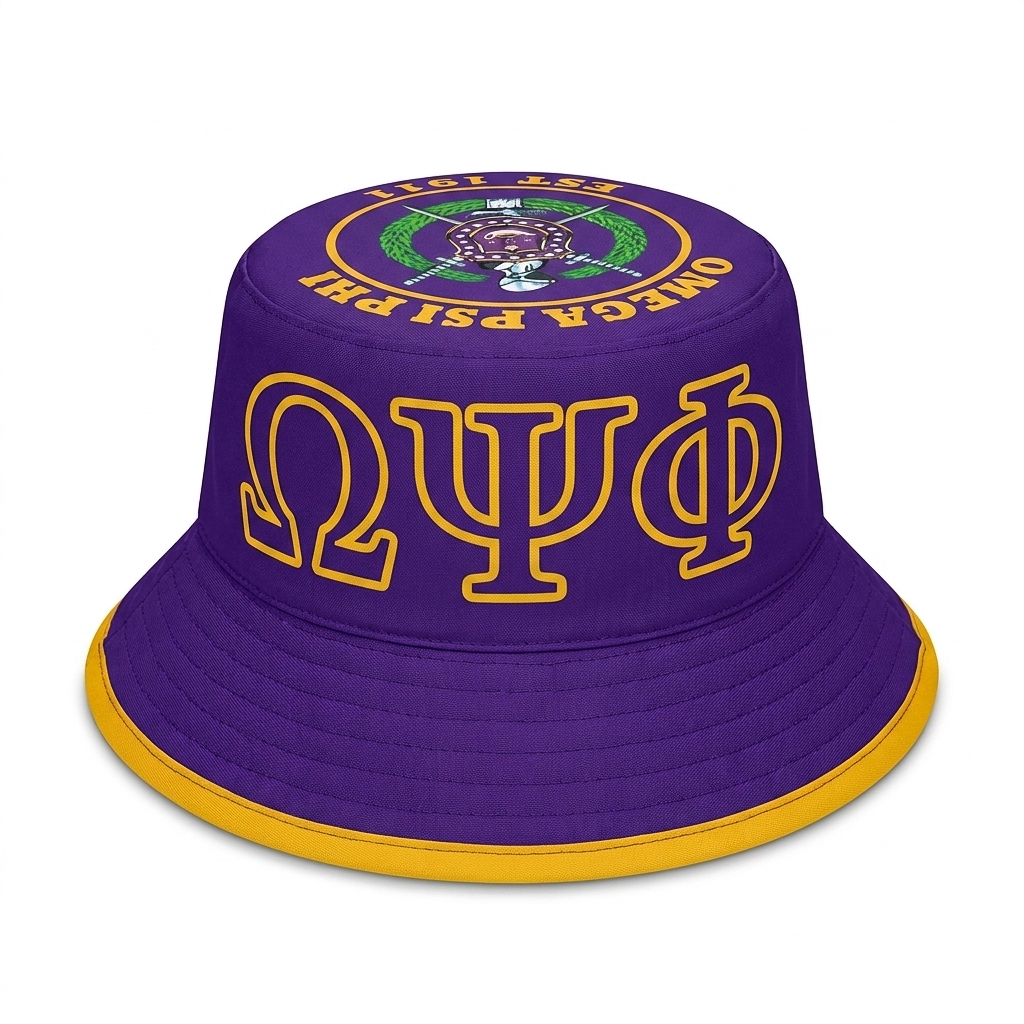 Omega Psi Phi Bucket Hat