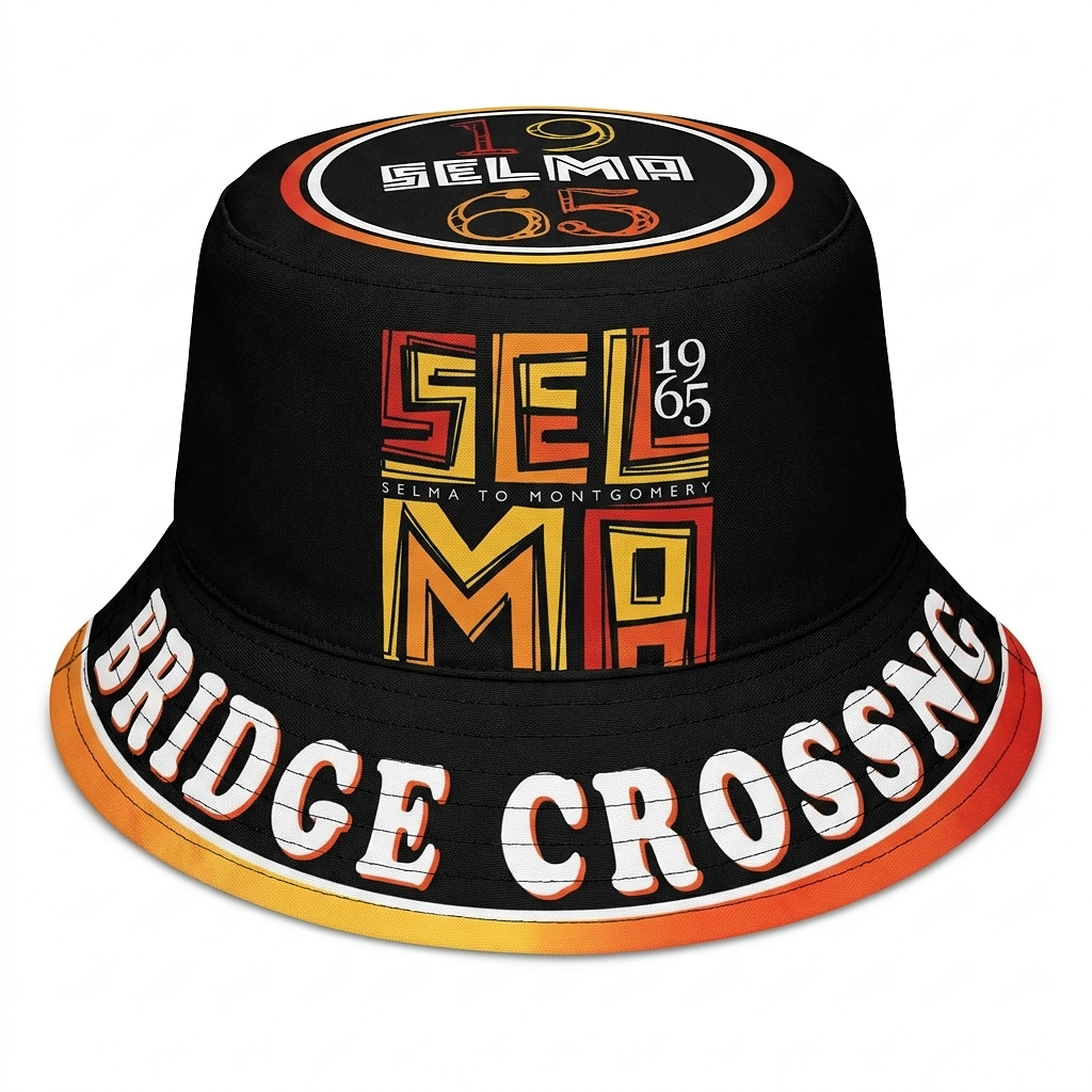 Selma Bridge Crossing Bucket Hat